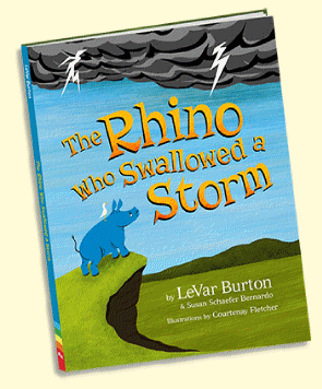 The Rhino Who a Swallowed Storm cover